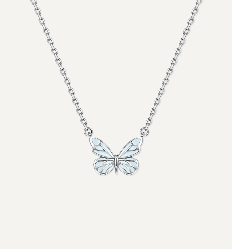 Lichtgevende Vlinder Ketting