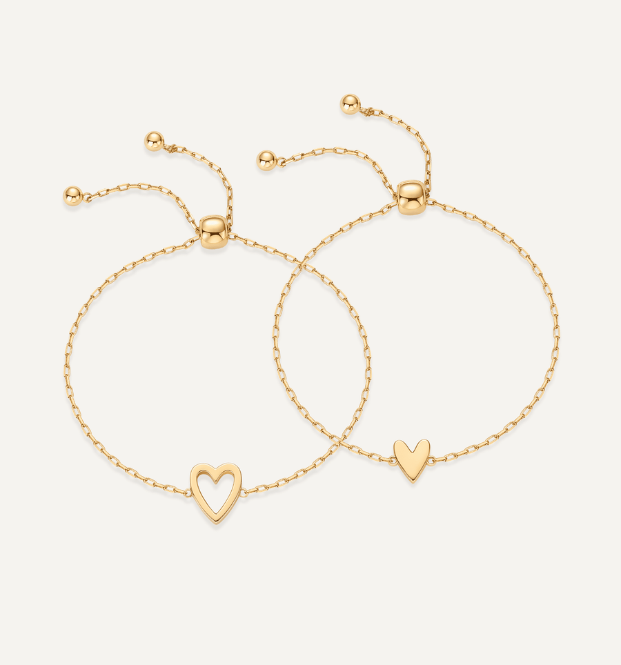 Matching Hart Armband Set