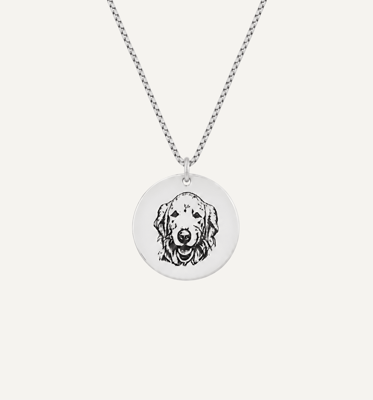 Gegraveerde Huisdier Ketting