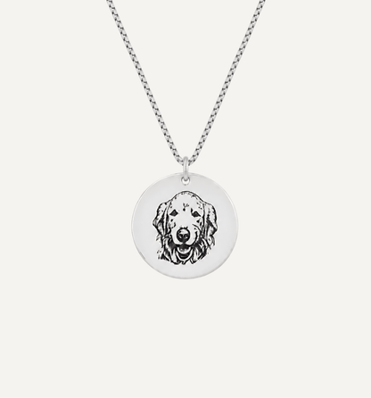 Gegraveerde Huisdier Ketting